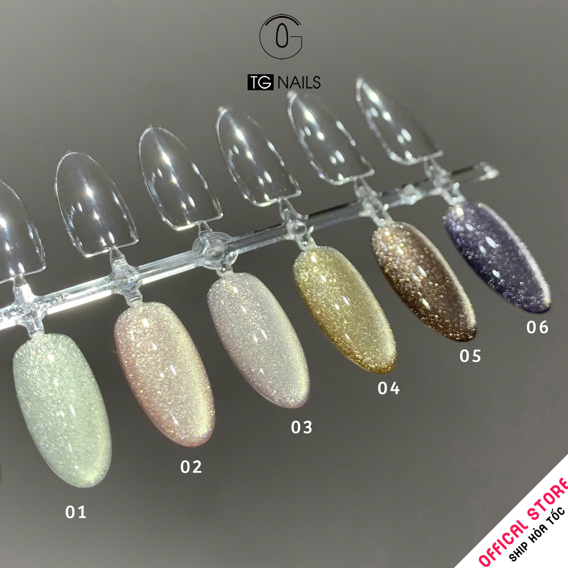 Sơn gel mắt mèo ánh sao TG