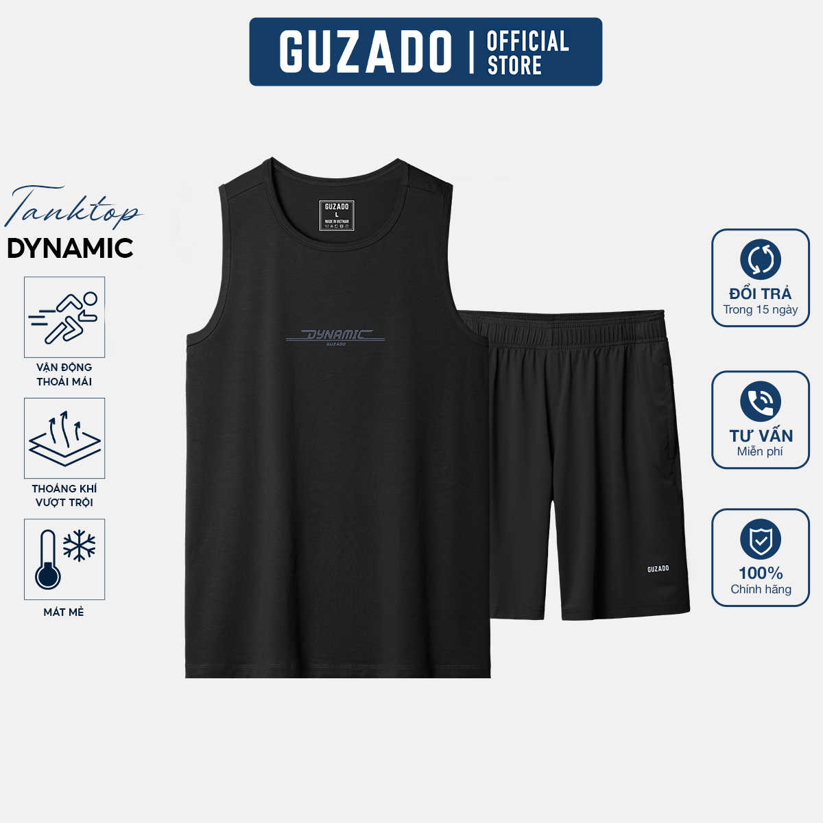 Bộ Thể Thao Ba Lỗ GUZADO Cotton Thấm Hút Mồ Hôi Tốt BTT02_thumbnail_2