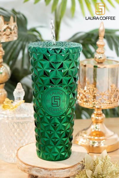 Quà tặng Ly kim cương vuông 750ml (Hàng tặng không thu tiền)