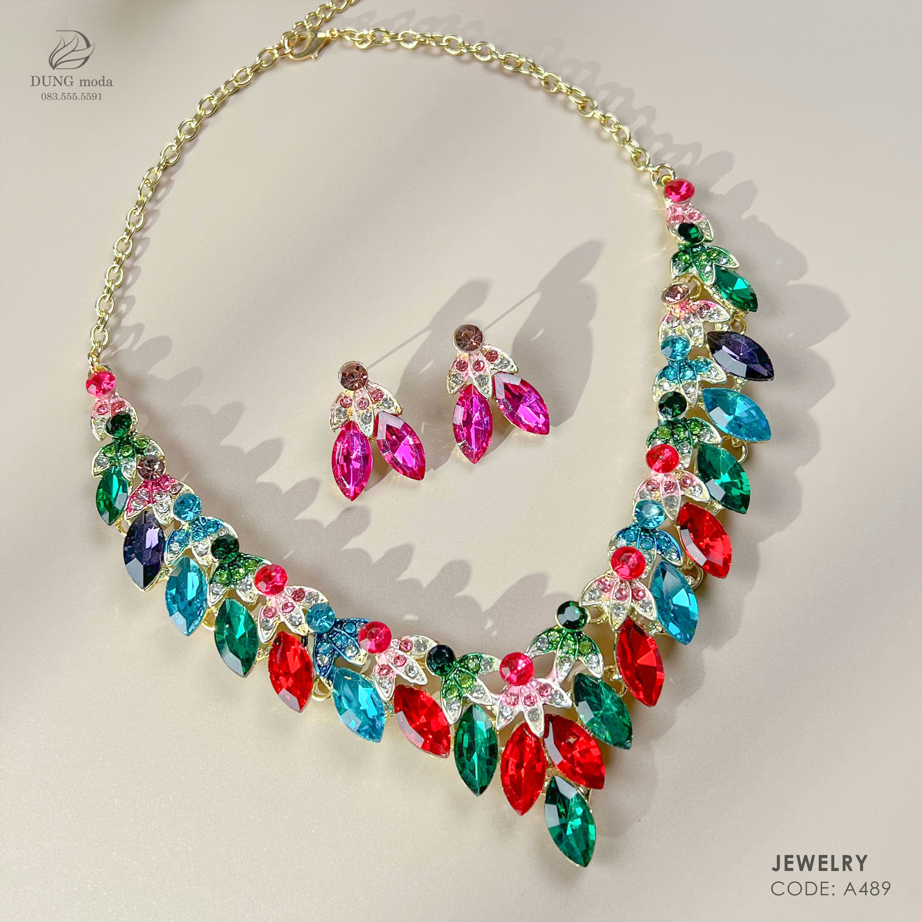 Bộ Trang Sức Pha Lê A489_thumbnail_3