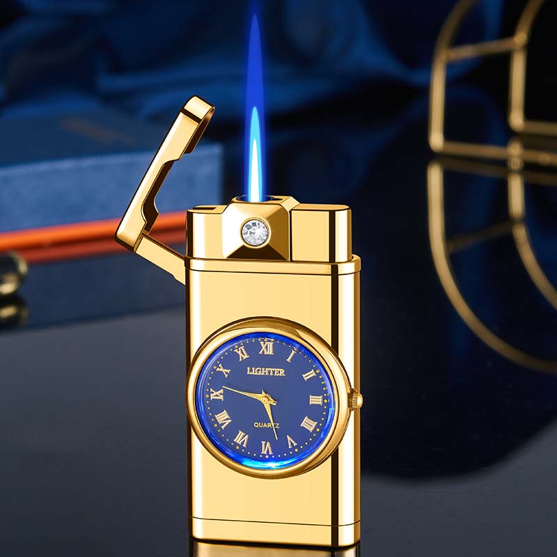 Bật lửa gas đồng hồ HF621 tặng kèm đầu bơm gas_thumbnail_2