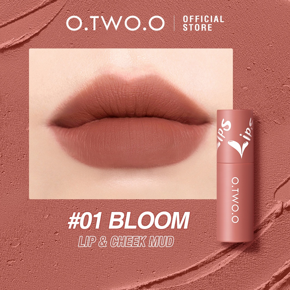 O.TWO.O What's in My Bag Velvet Matte Lip & Cheek Mud 2g_thumbnail_0