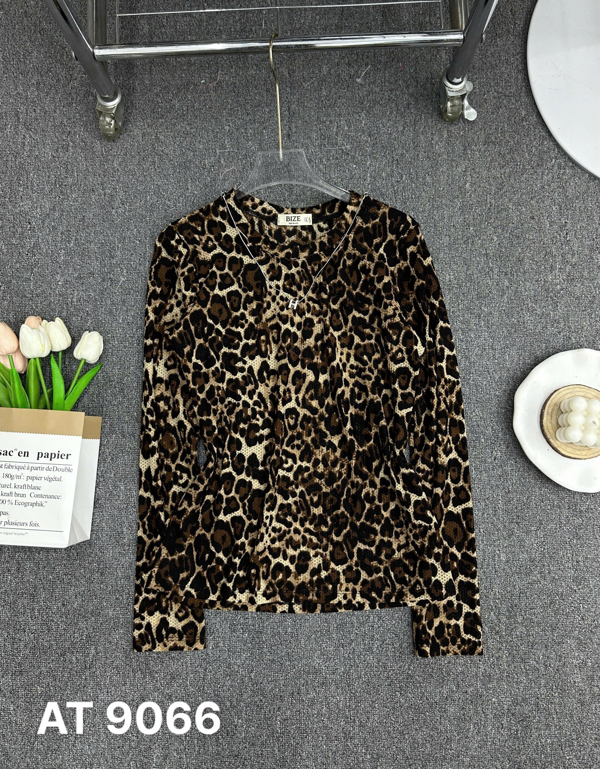 BIGSIZE - Áo thun tay dài sọc vằn T- AT9066_thumbnail_9