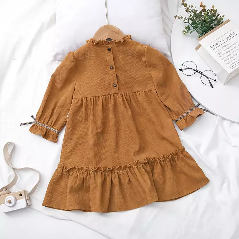 Váy nhung tăm gập ly thân trước_thumbnail_5