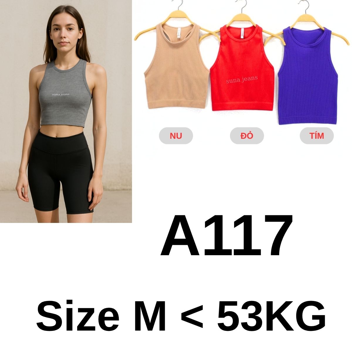 A117 - ÁO TẬP DỆT (CỔ TRÒN)