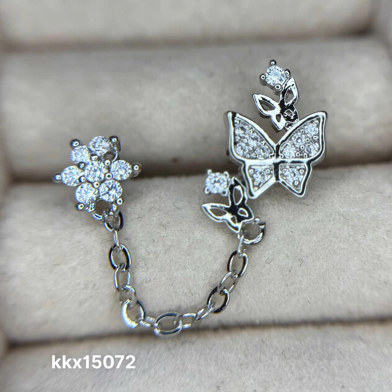 Khuyên kiểu xích con bướm và bông hoa._thumbnail_2