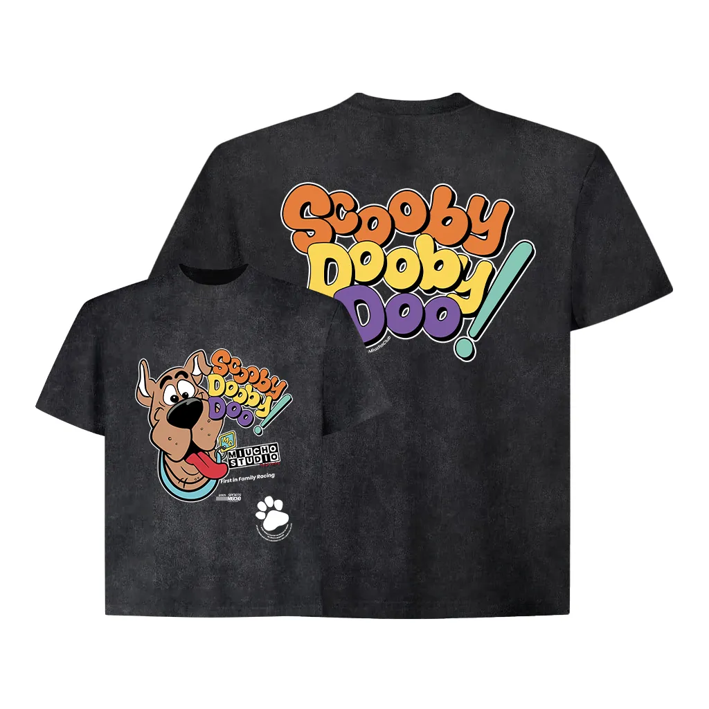 Áo thun boxy hoạt hình AXD2460 Miucho cổ tròn chất vải cotton 2 chiều cao cấp dày dặn in mix_thumbnail_0