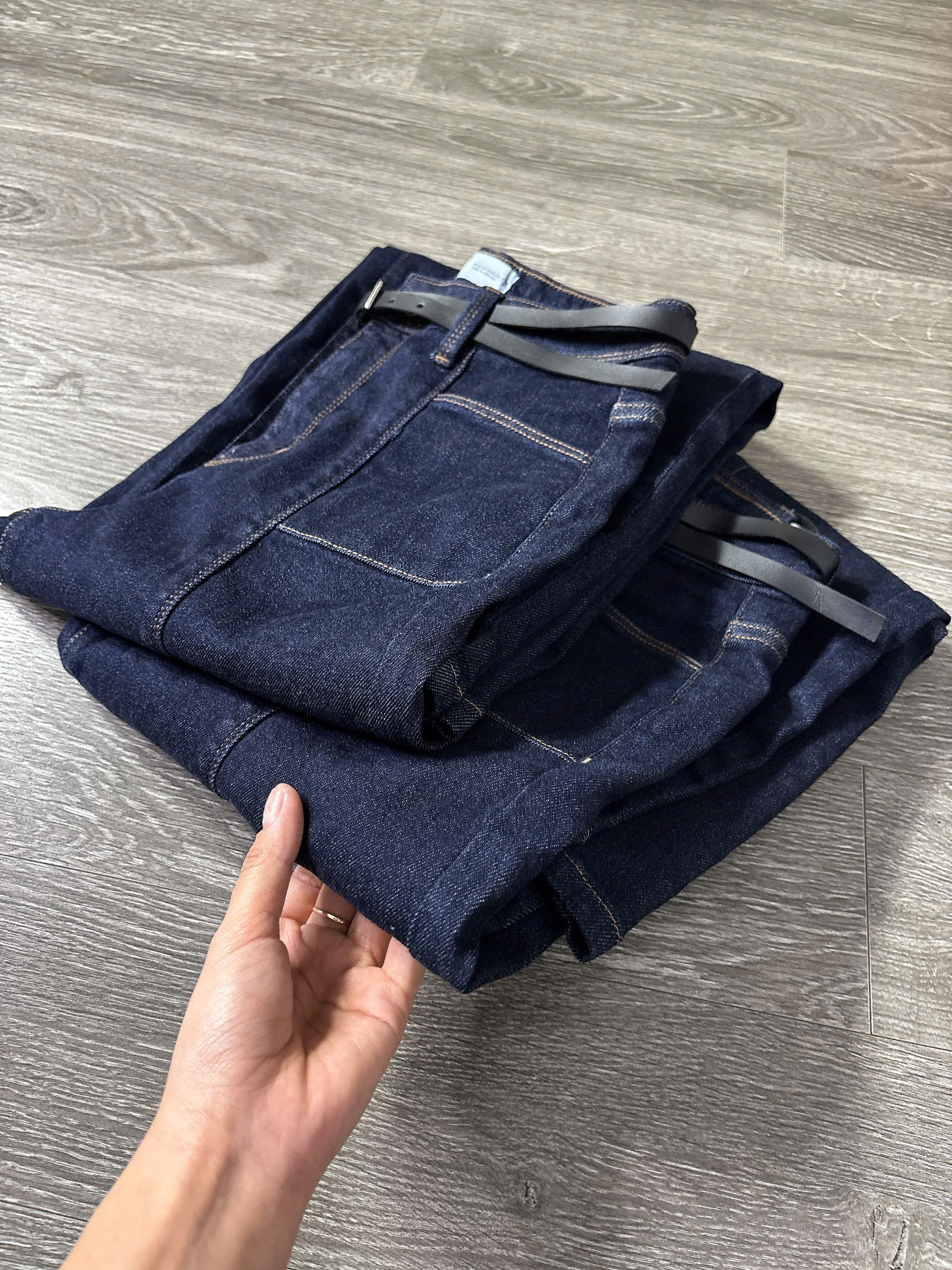 H21 QUẦN JEAN SUÔNG ĐẬM  (KÈM BELT)_thumbnail_8