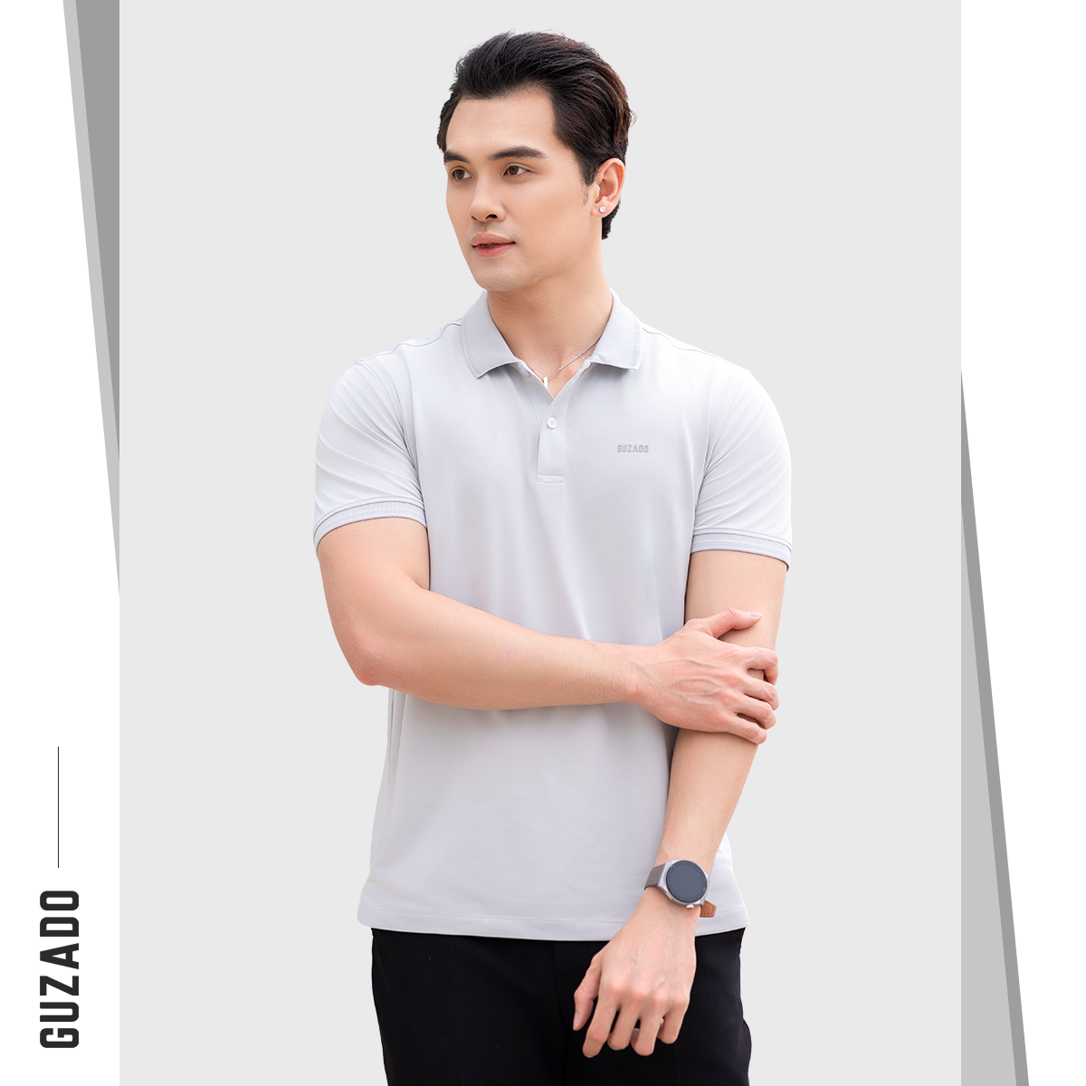 Áo Polo Nam Guzado Chất Vải Coolmax (6 Màu) GPS203_thumbnail_30