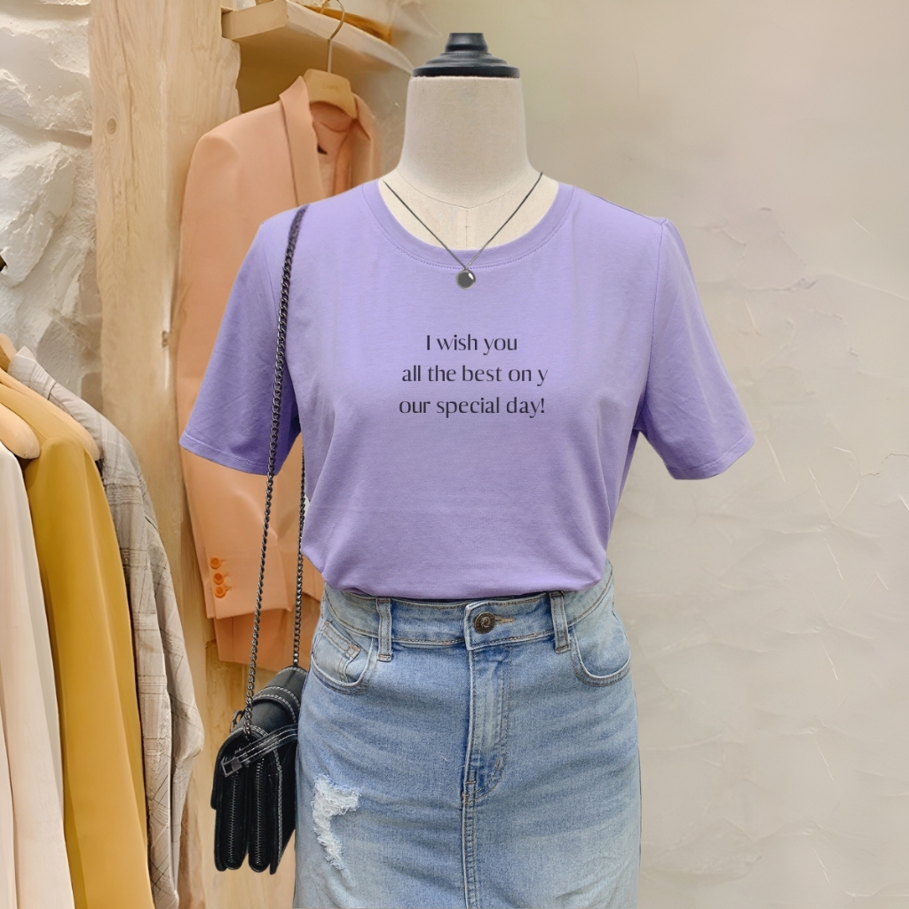 [Form Vừa] Áo phông nữ dáng vừa chất liệu 95% cotton - LOZA G0155_thumbnail_8