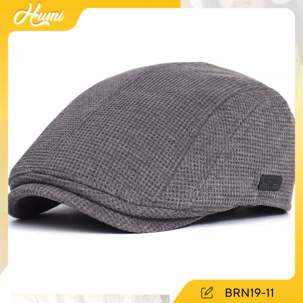 MŨ BERET NAM CAO CẤP (BRN19-11)_thumbnail_0