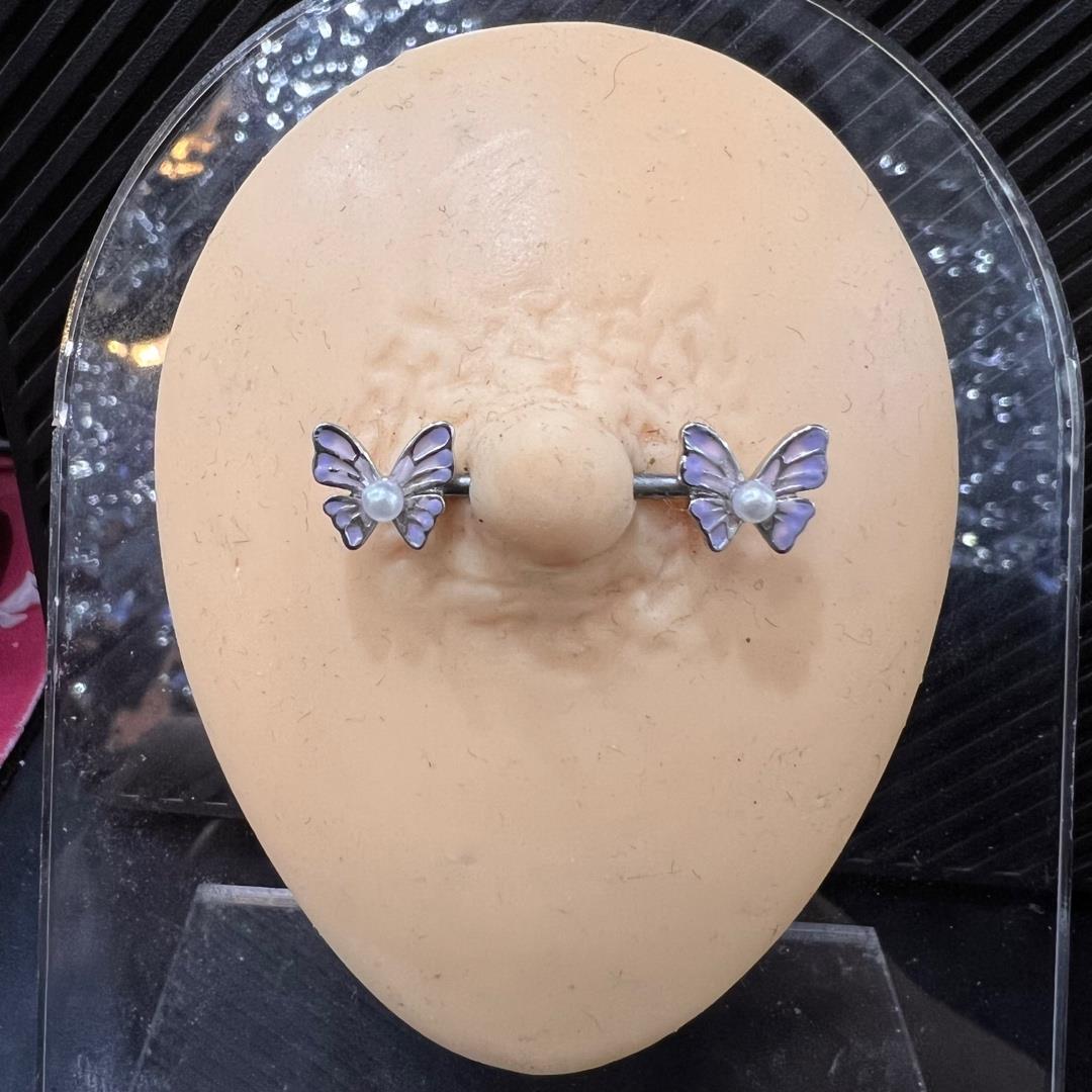 Khuyên Ti 2 đầu bướm tím loang hồng_thumbnail_3