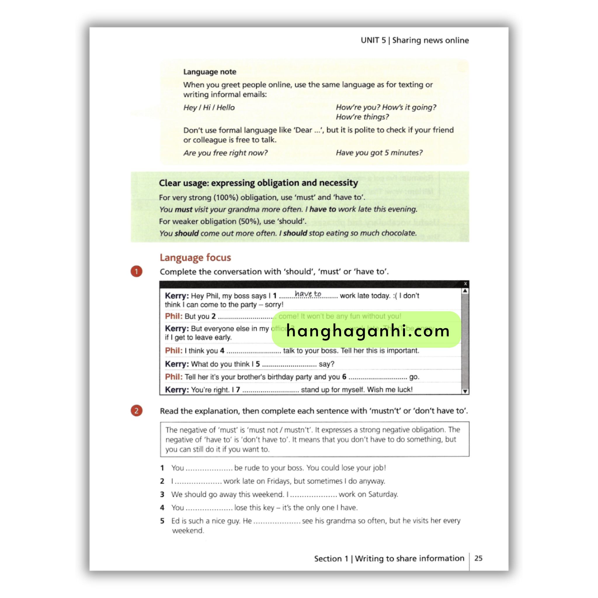 Collins English For Life A2 : Writing Pre-Intermediate_thumbnail_7
