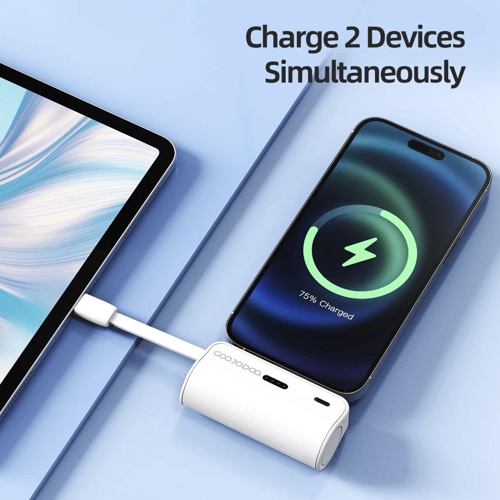 GOOJODOQ 5000mAh Mini Wireless Power Bank_thumbnail_5