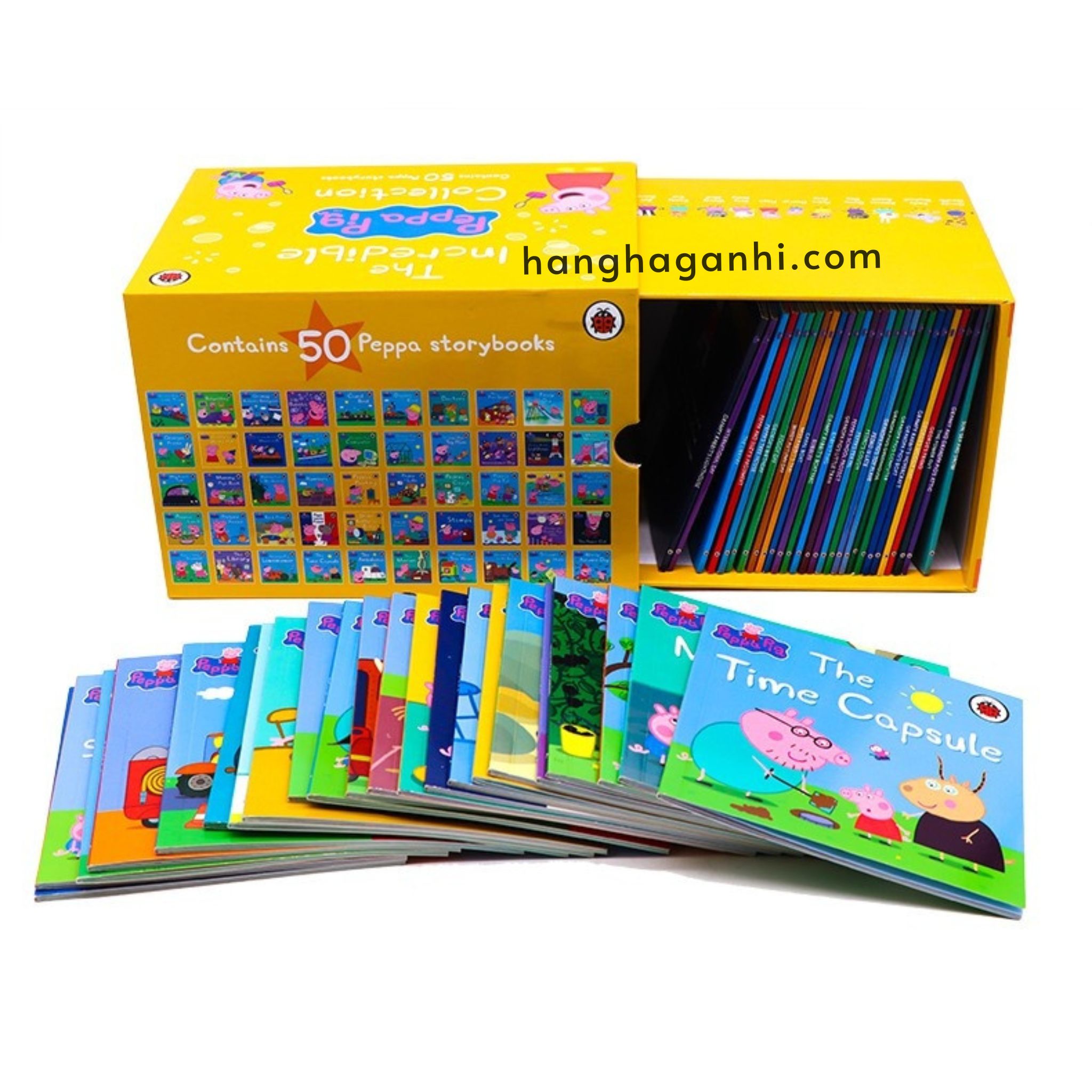 Hộp Peppa Vàng – The Incredible Peppa Pig Storybooks Collection – 50 cuốn_thumbnail_1
