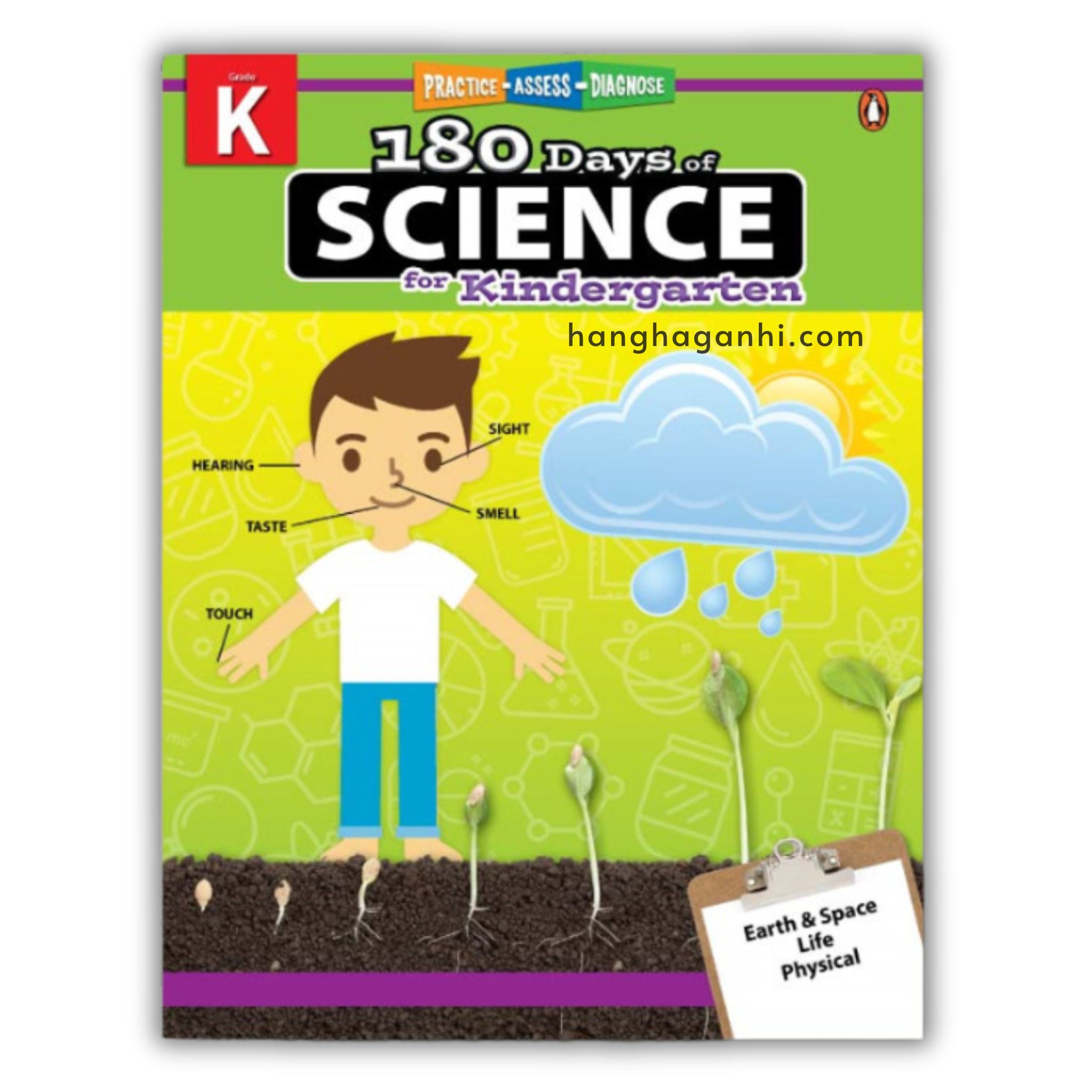 Sách 180 Days of Science Grade K