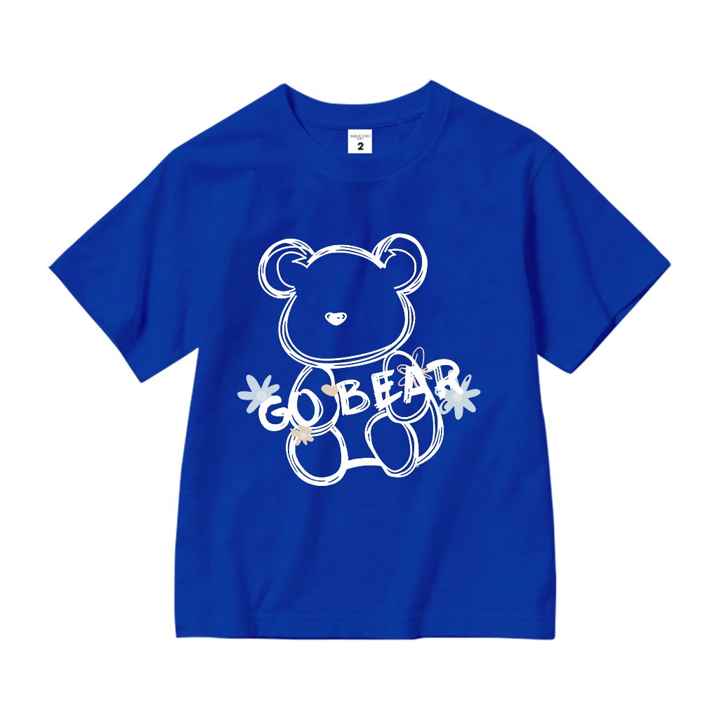 Áo thun bé gái form rộng AED679 Miucho Kid 100% vải cotton thoáng mát basic_thumbnail_12