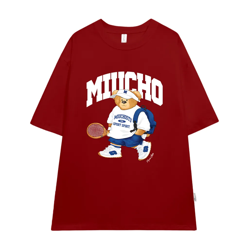 Áo thun form rộng Miucho Gấu Teddy 3112_thumbnail_12