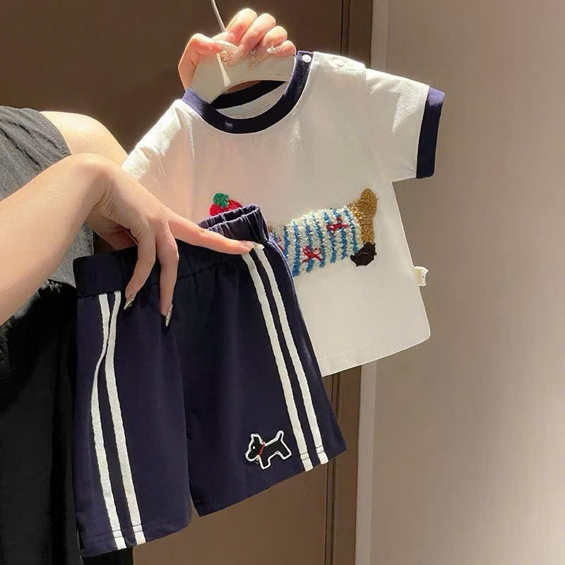 C97 BỘ CỘC CHÓ MẶC ÁO LEN NƠ- A117.1753