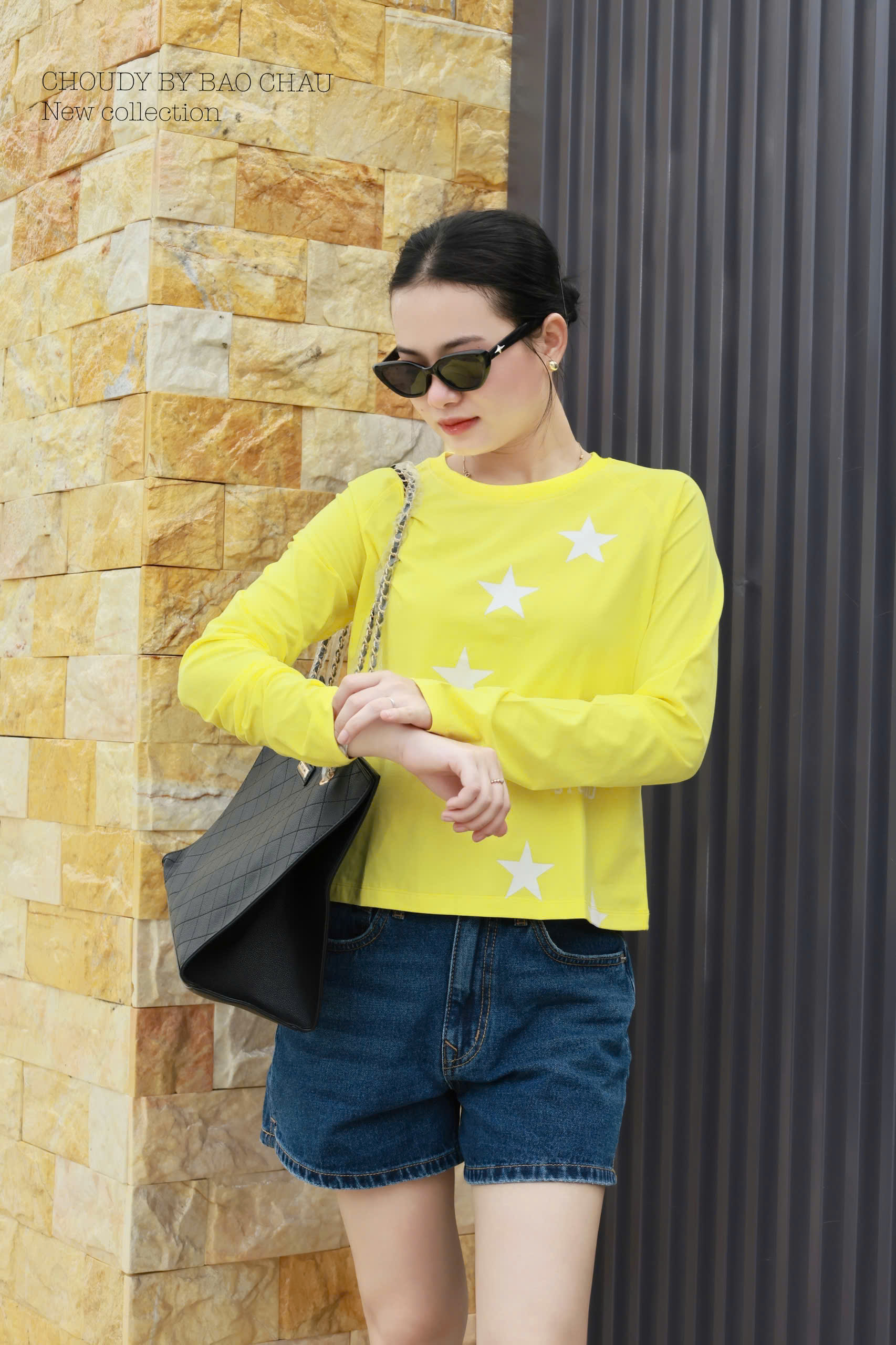 SALE U566 ÁO THUN TAY DÀI VÀNG_thumbnail_6