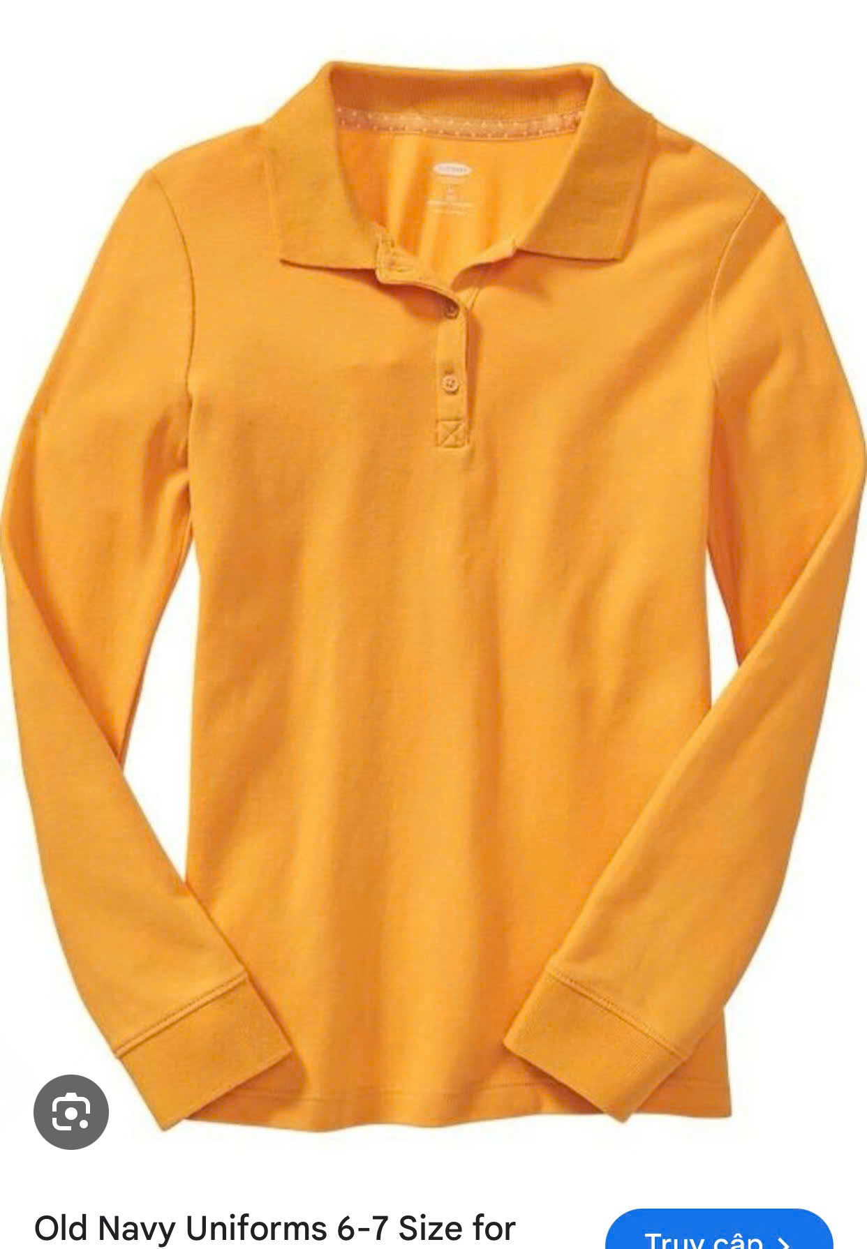 A59 ÁO TAY DÀI POLO OLD NAVY BÉ GÁI