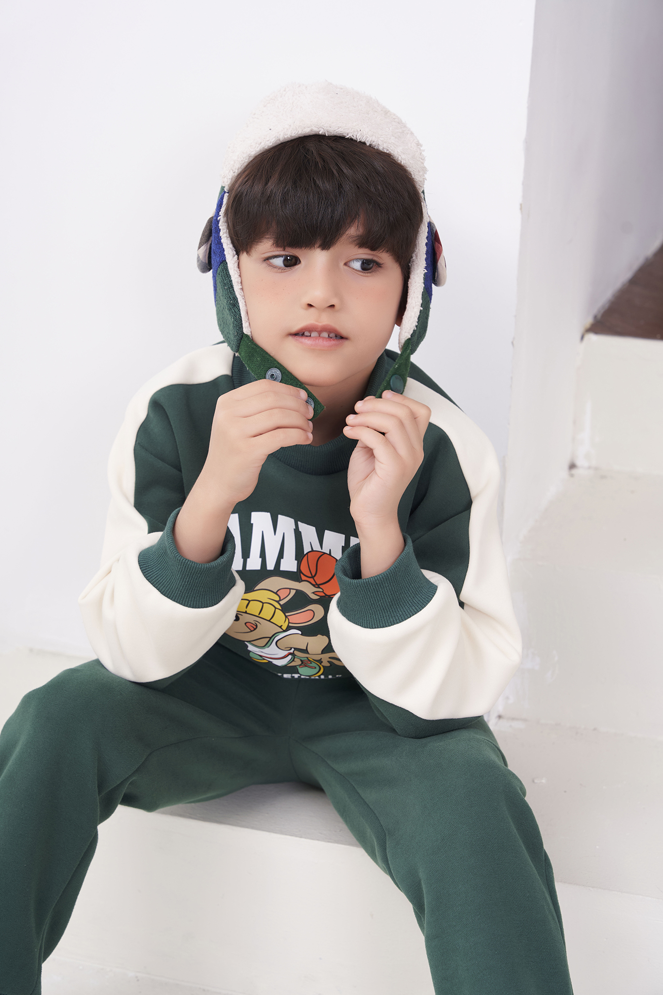 Bộ nỉ cổ bo cao phối màu_thumbnail_2