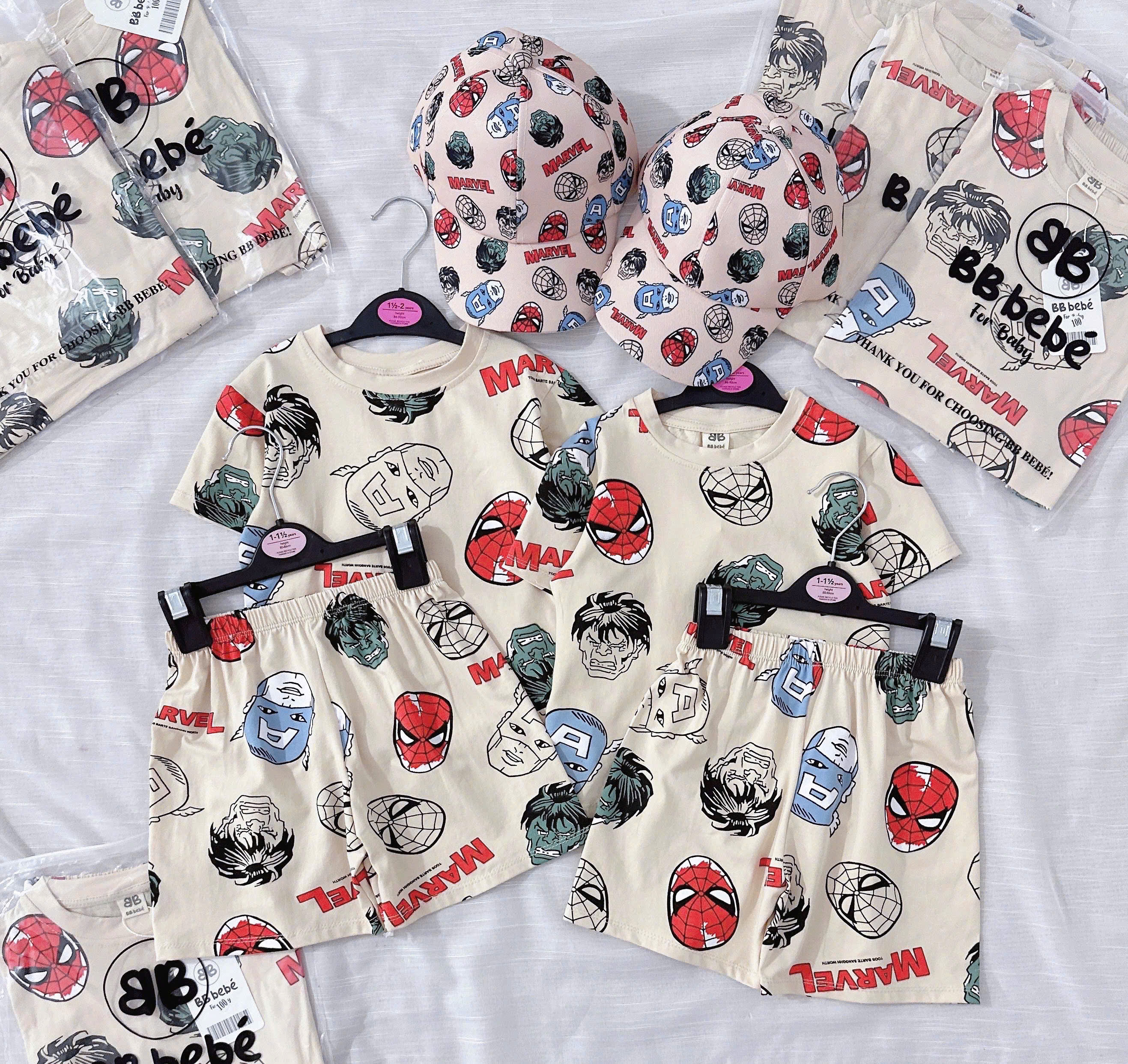 E32 BỘ CỘC SIÊU NHÂN TỔNG HỢP KÈM MŨ- A117.1563