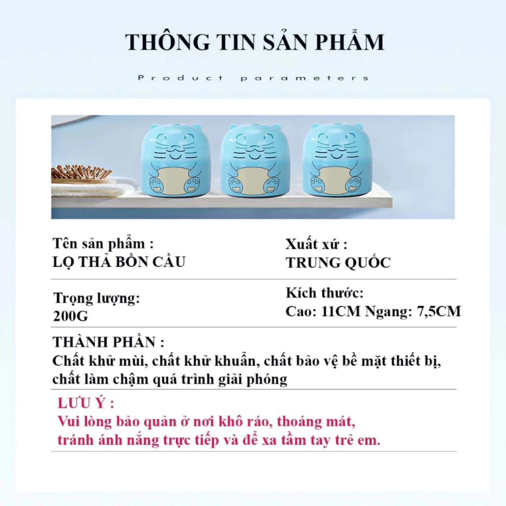 LỌ THẢ BỒN CẦU HÌNH CON MÈO