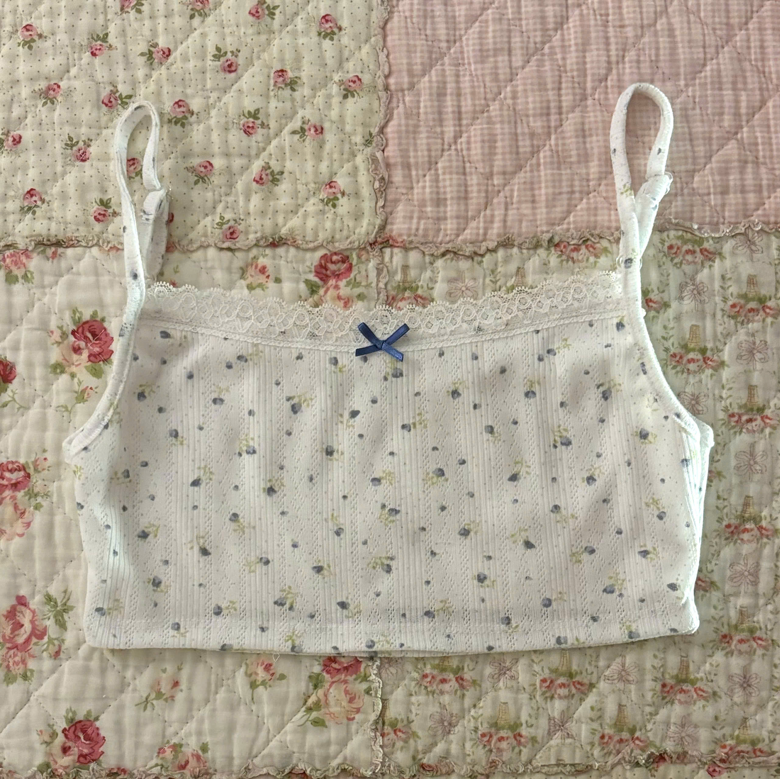 CAMI BRA IN BLUEBERRY