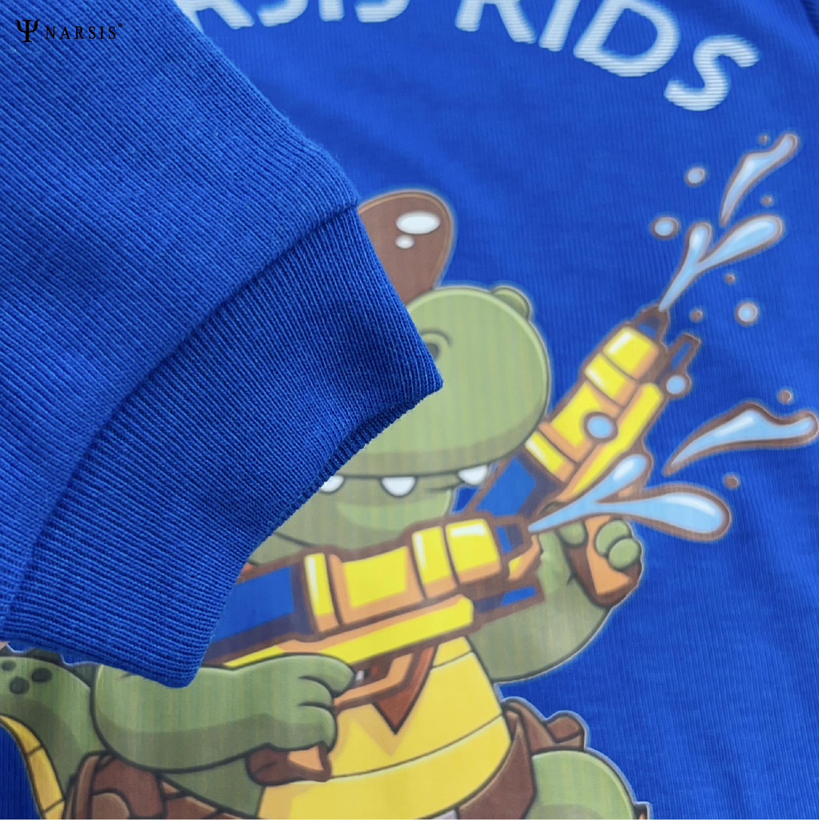 Bộ đồ bé trai Narsis KE2105 thu đông, phối màu hài hòa, giữ ấm hiệu quả._thumbnail_2