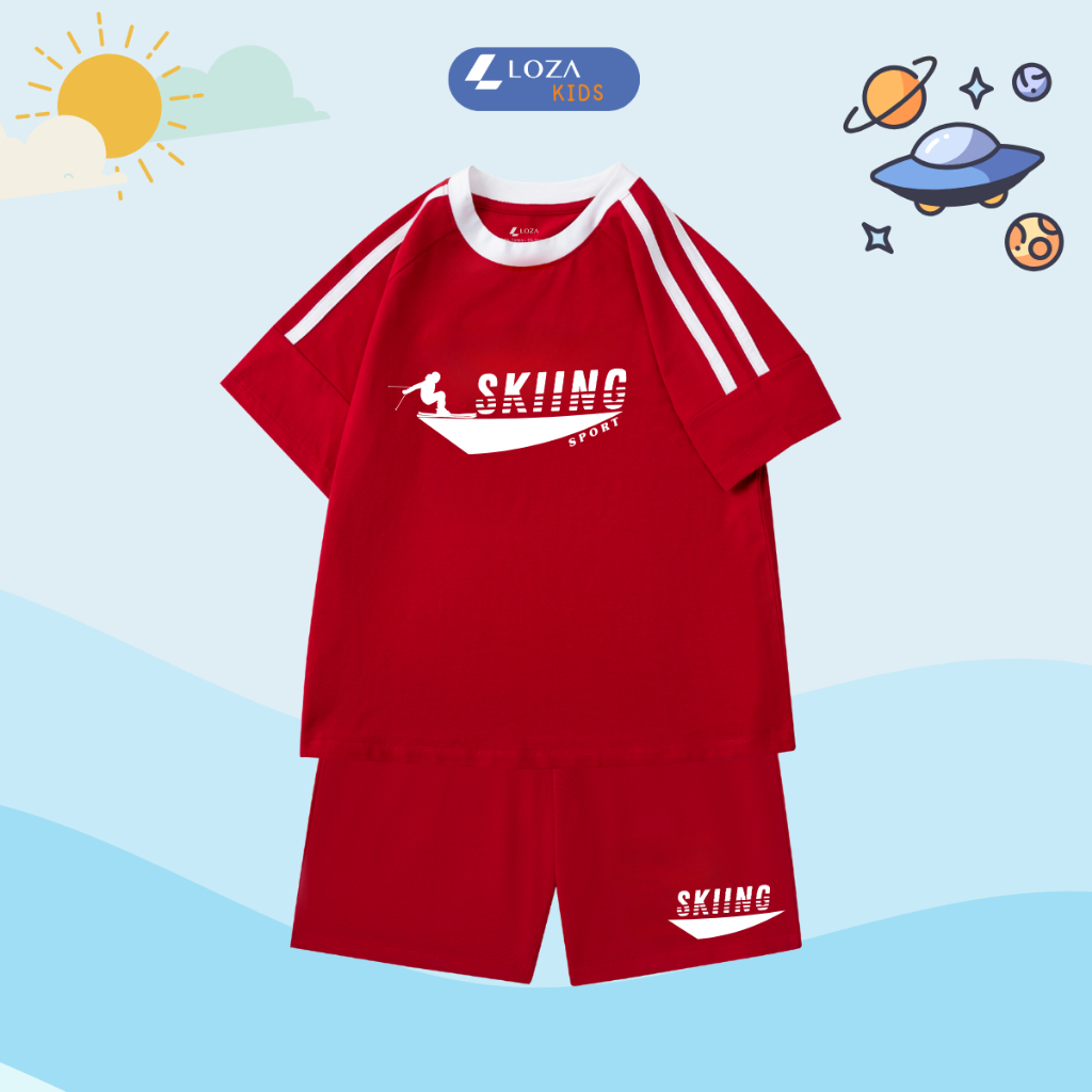 Đồ bộ bé trai phối viền SKIING SPORT - Loza BF373_thumbnail_1
