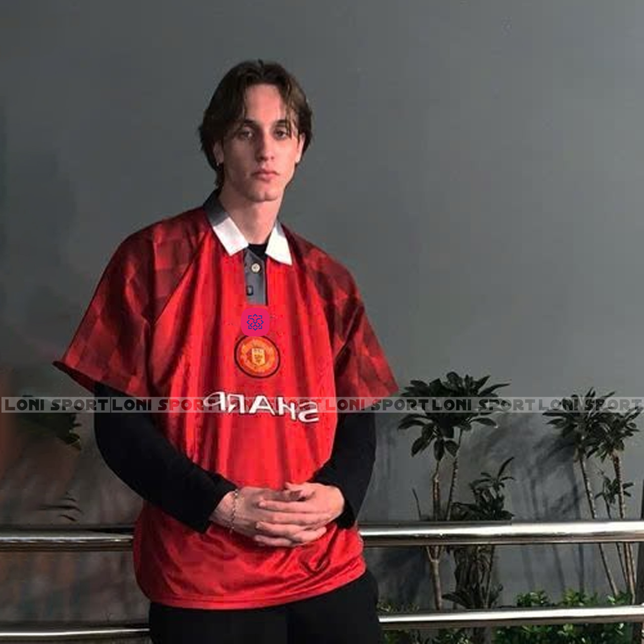 Áo retro Mu sân nhà đỏ 96/97