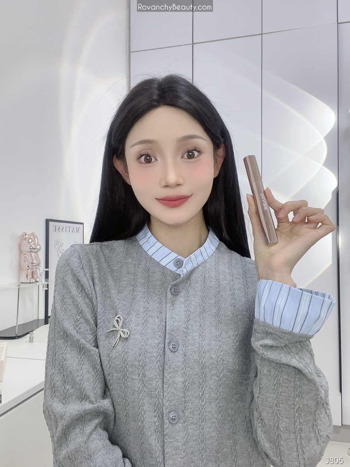 Mascara QAAJEE Sunflower J806  - Tạo Lông Mi Dài, Cong, Dày, Không Lem, Chống Nước_thumbnail_10