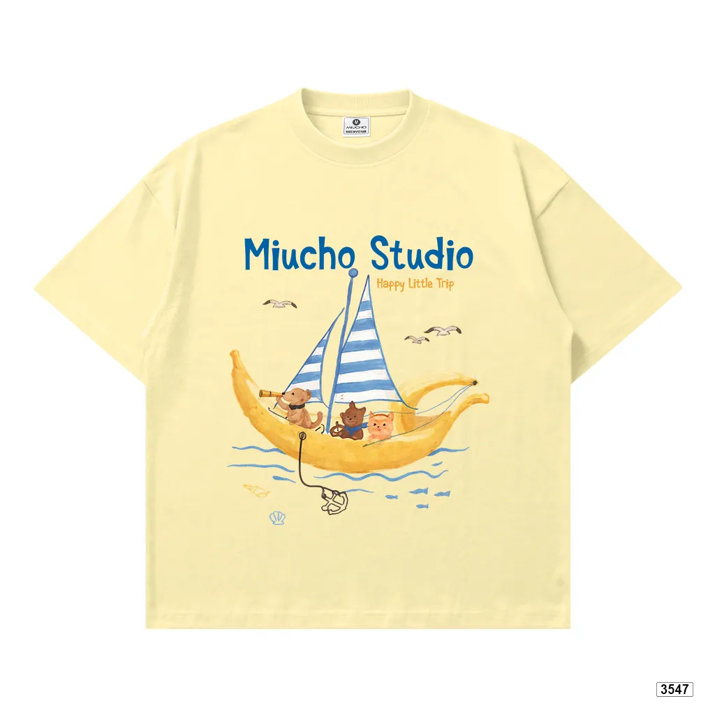 Áo thun boxy unisex Korean summer style Miucho 3547_thumbnail_8