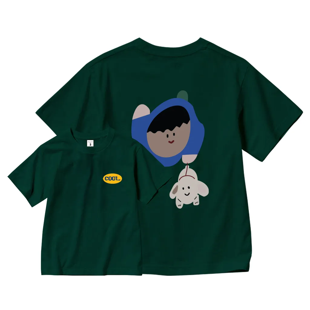 Áo thun cho bé basic nhiều màu 2526 Miucho Kid vải cotton co giãn thoáng mát cổ tròn in artwork_thumbnail_9