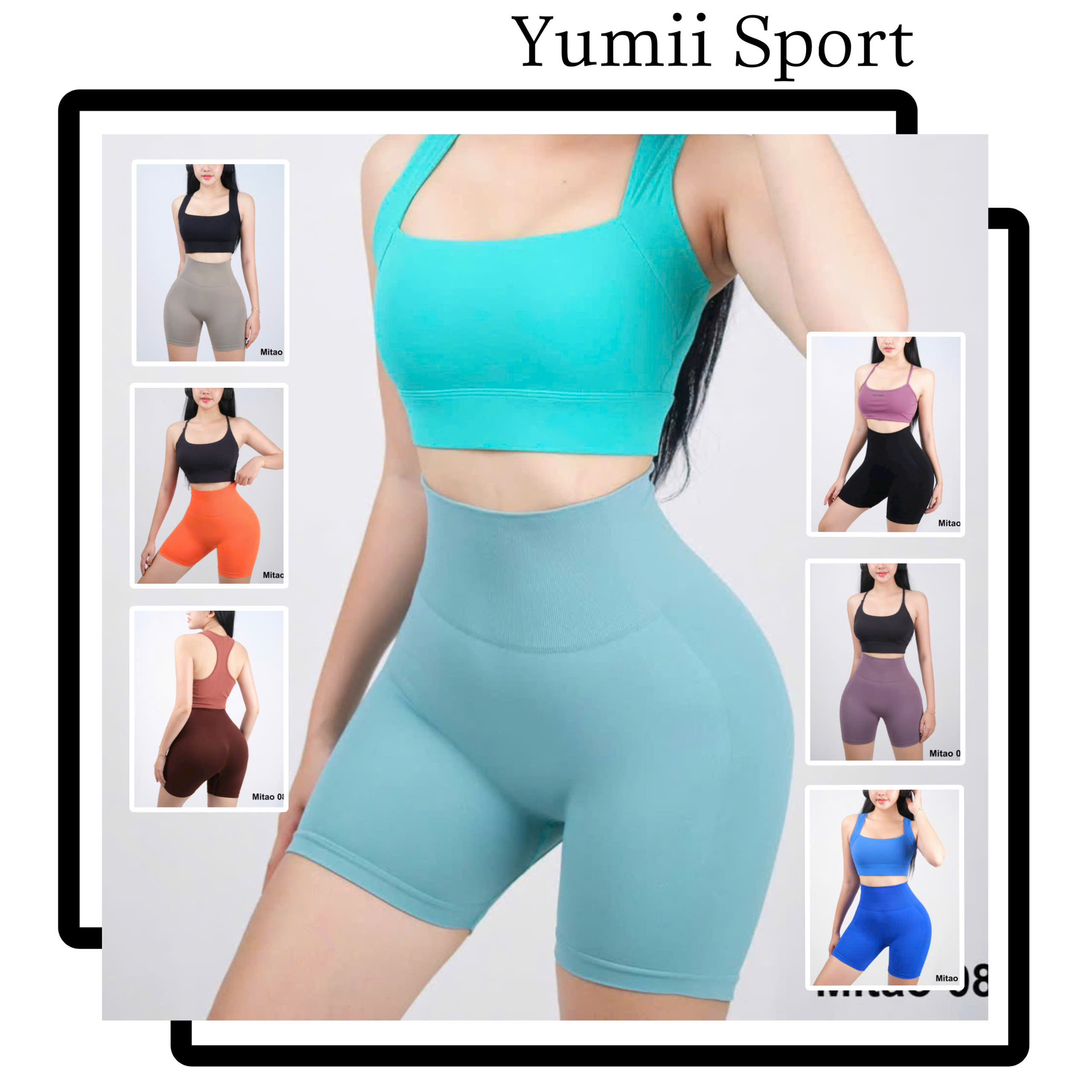 Quần Đùi Thể Thao Mitao Chun Mông, Dáng Ôm Body_thumbnail_4