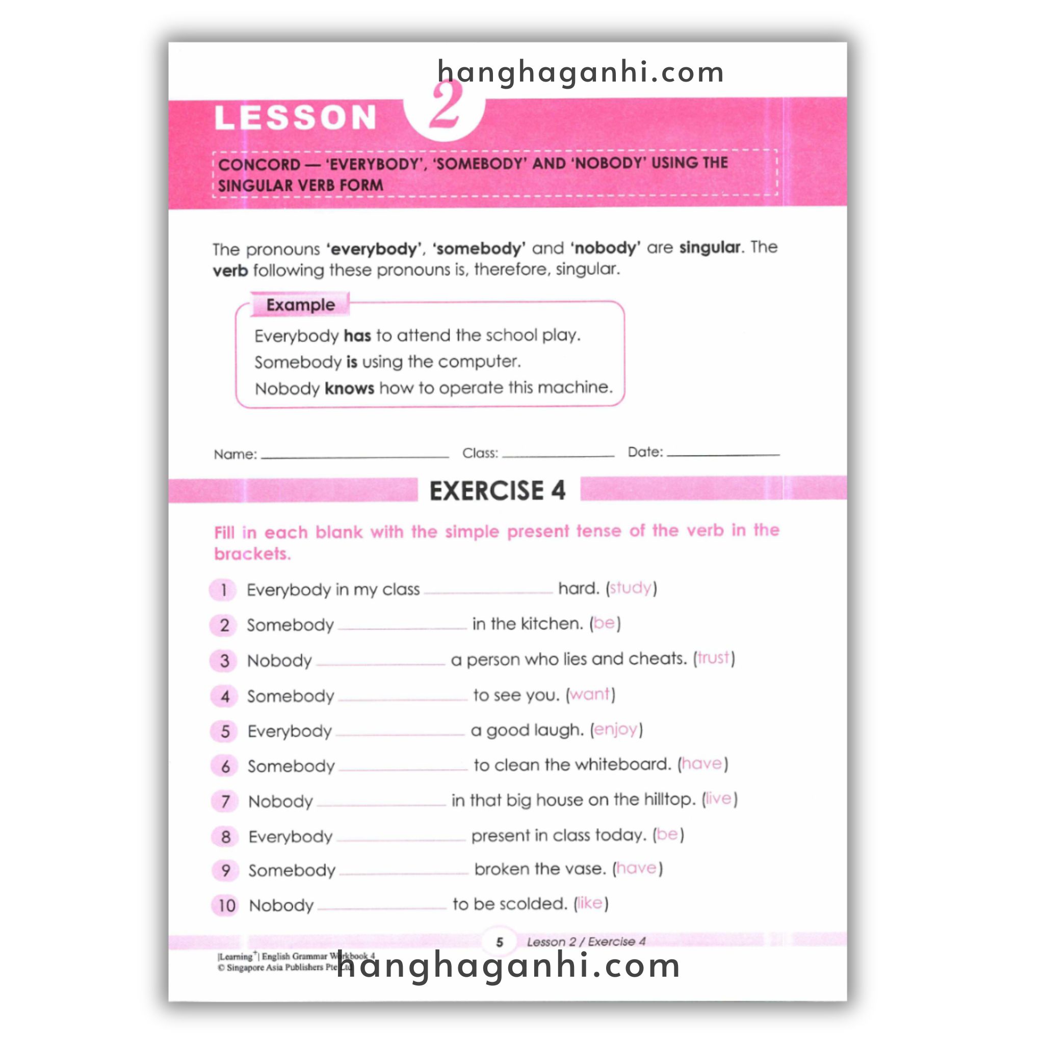 SAP Learning English Grammar 4 Workbook_thumbnail_2