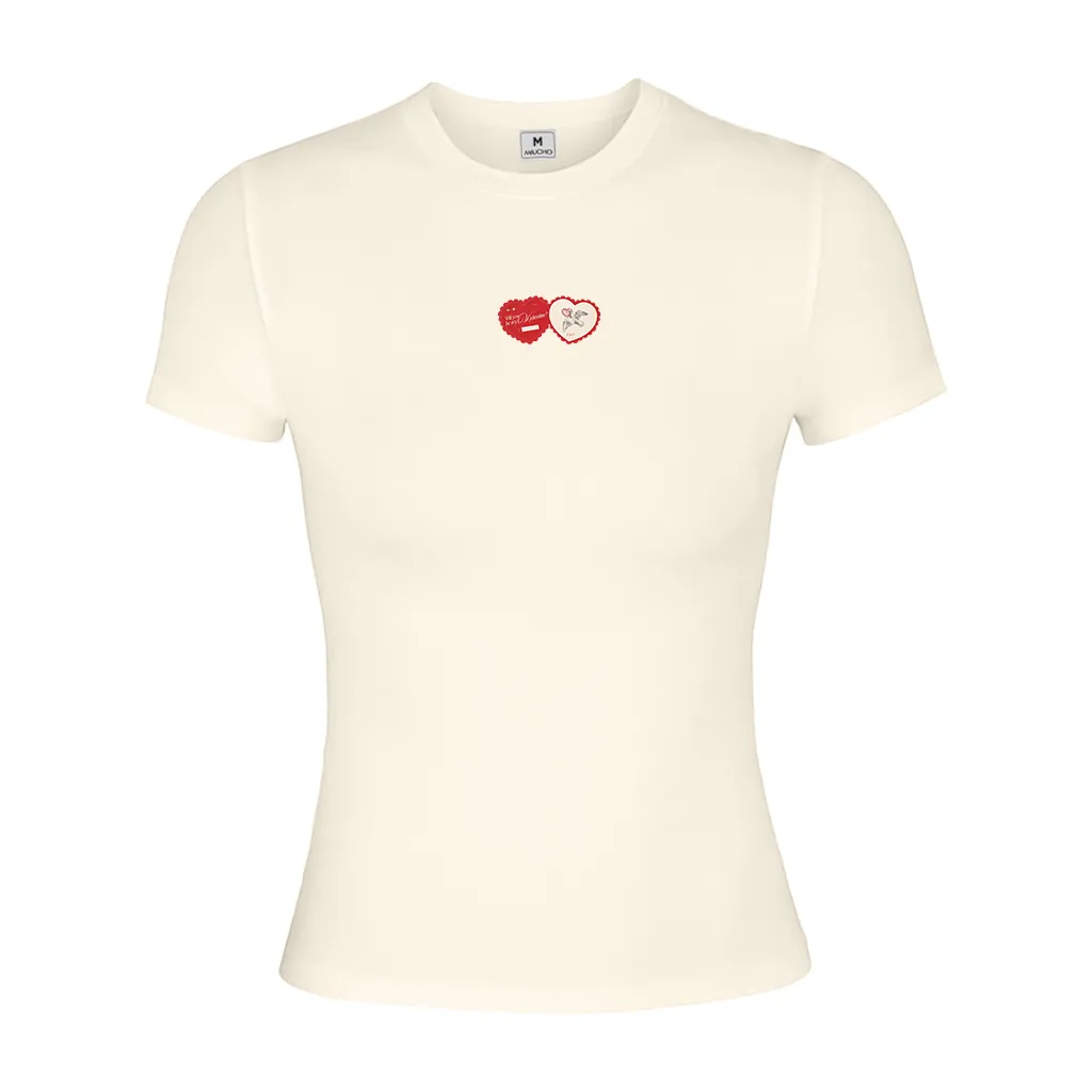 Áo baby tee nữ basic hình tim dễ thương Beezy vải visco thoáng mát tôn dáng 3024_thumbnail_8