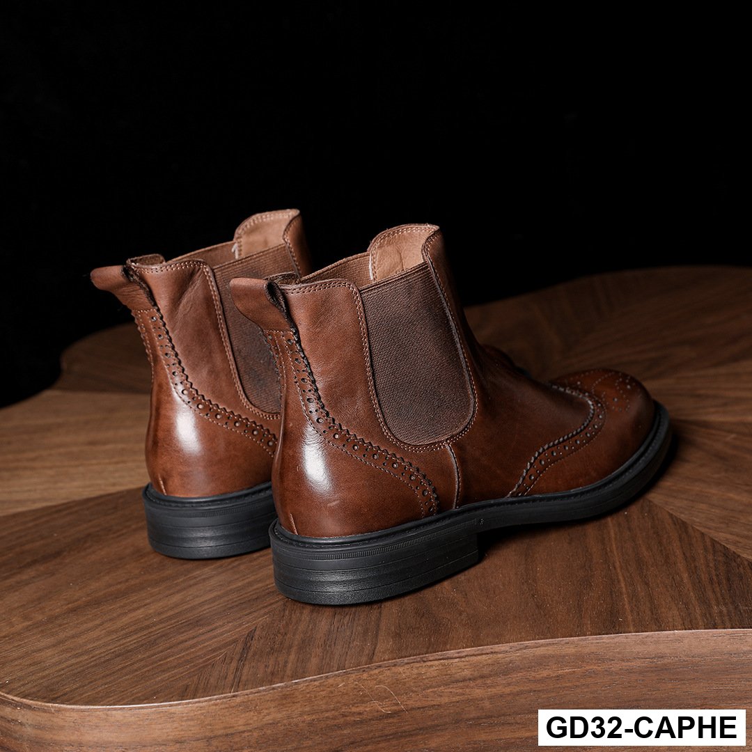 GD32 - Giày thể thao nam đế bệt, giày da thật, giày thể thao nam thời trang mùa hè, giày da cao cấp, giày trắng, giày mọi, giày mọi nam_thumbnail_8