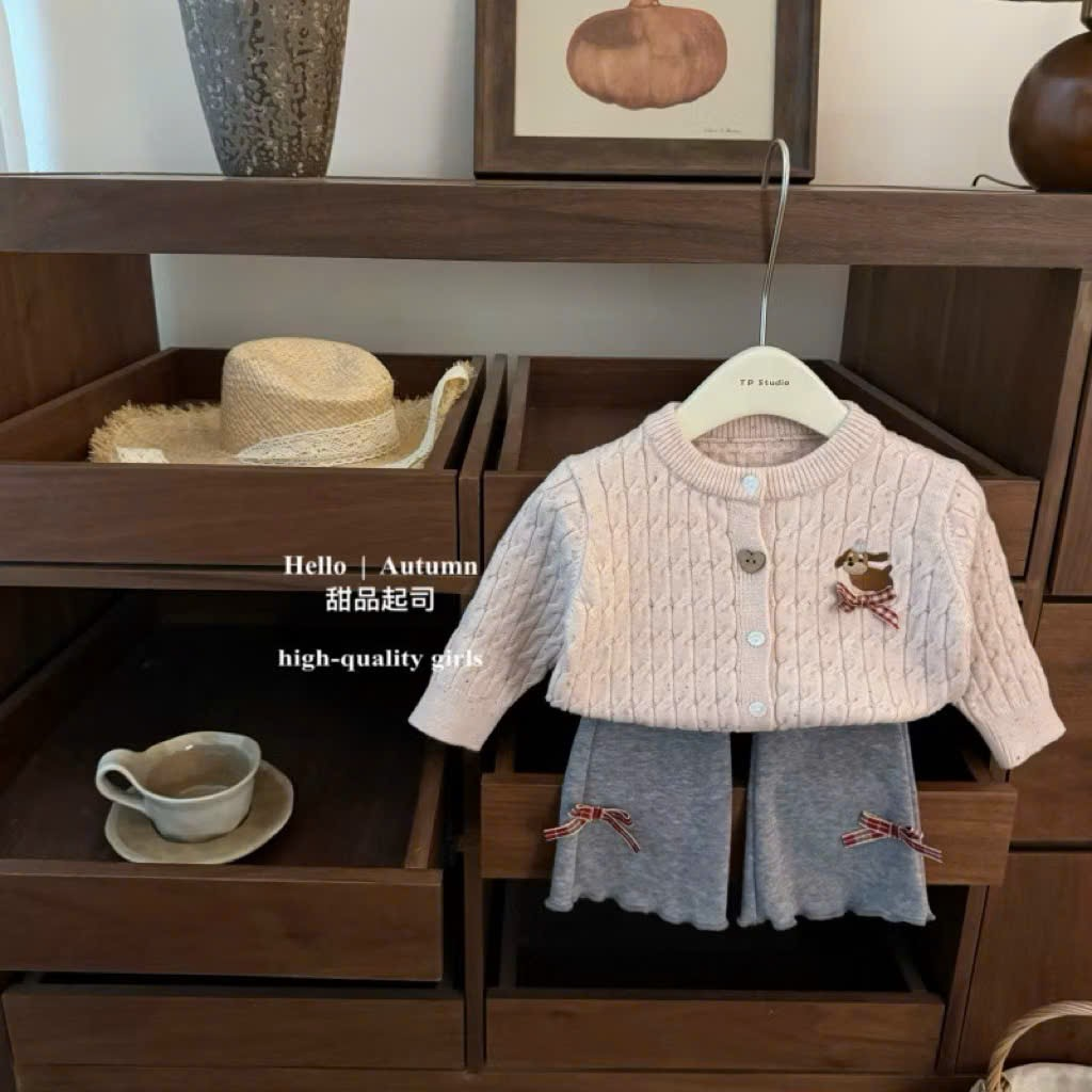 (M92) - Màu Hồng_ Áo len thêu cún màu hồng_thumbnail_1