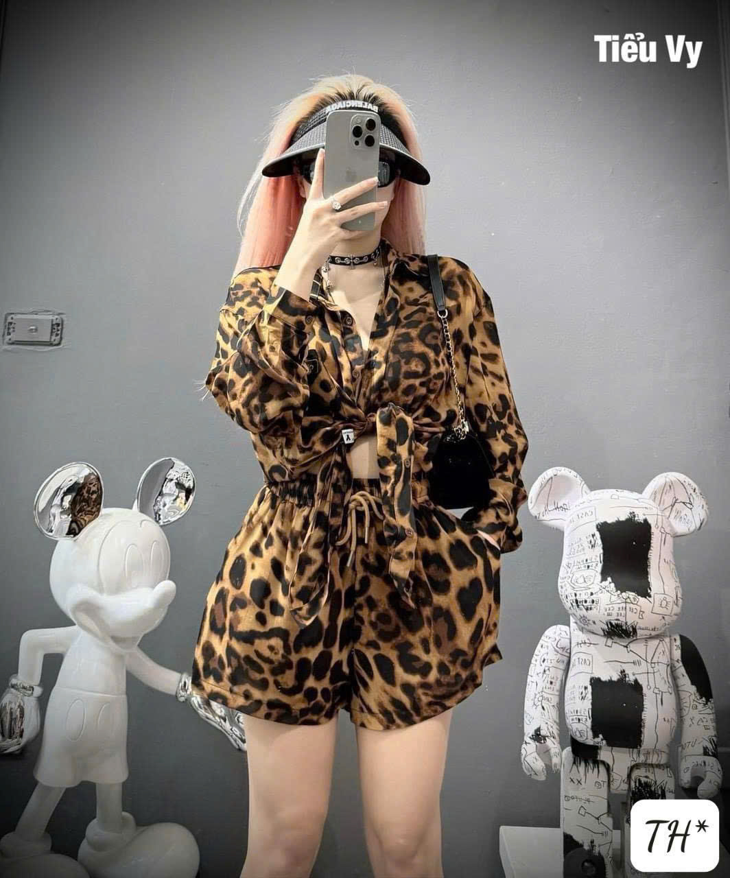 😘 Set lụa da báo