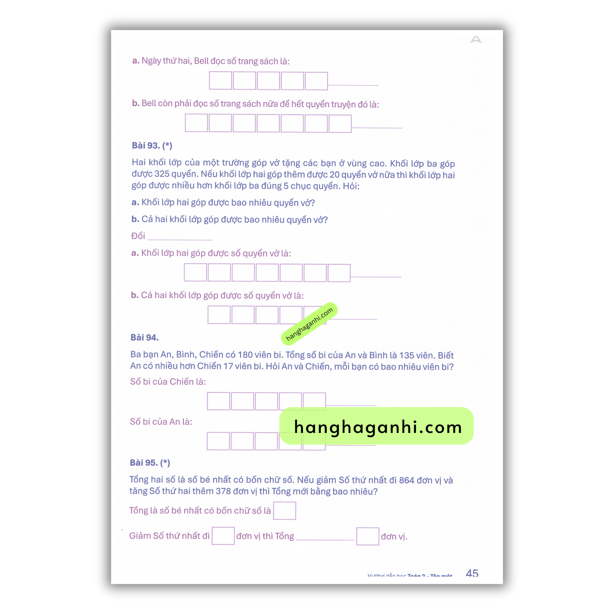 Sách Archimedes lớp 2 Toán tập 1 năm 2025_thumbnail_8