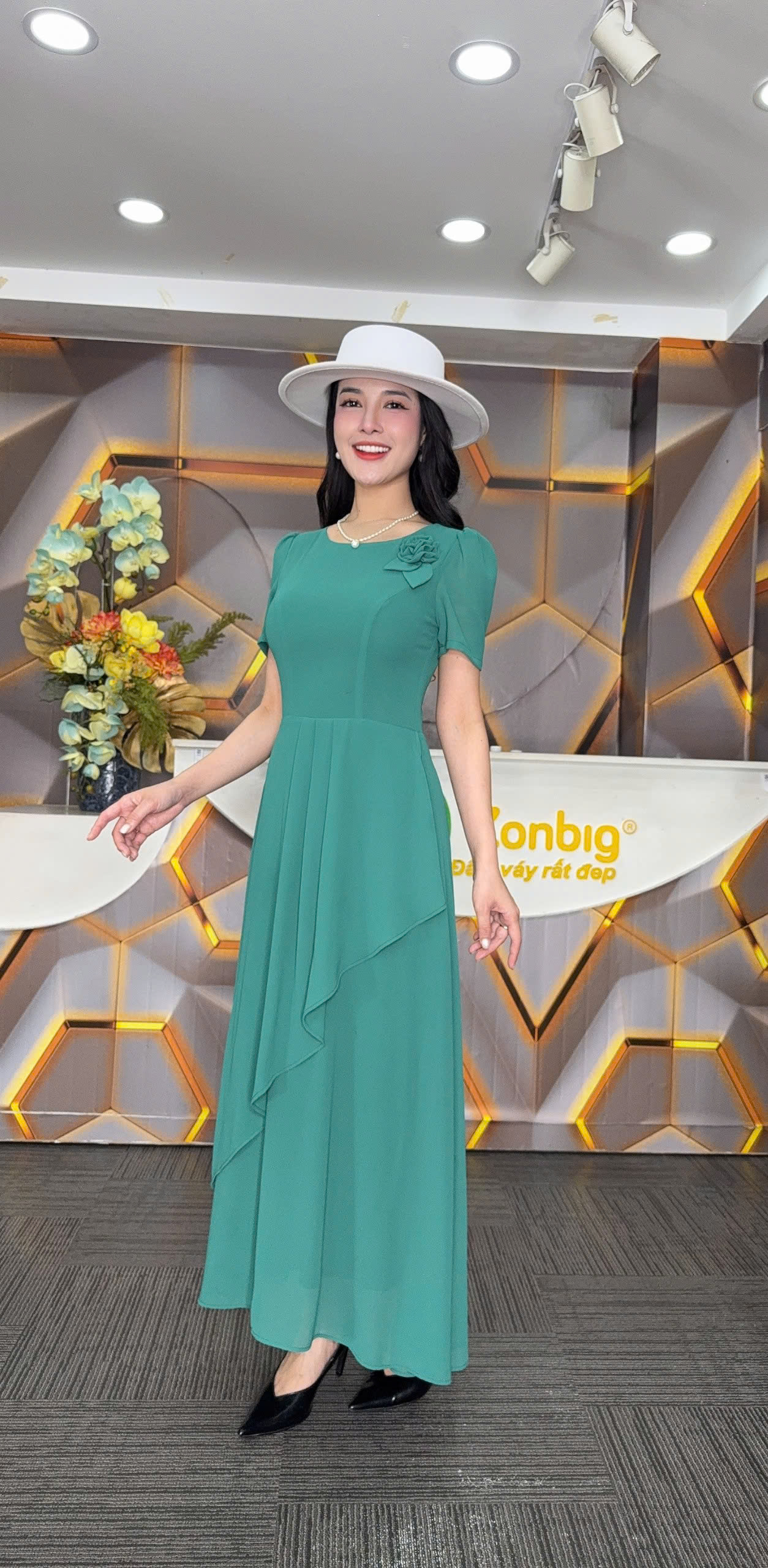 Đầm xòe - Y1959 - Thương hiệu Zonbig_thumbnail_5
