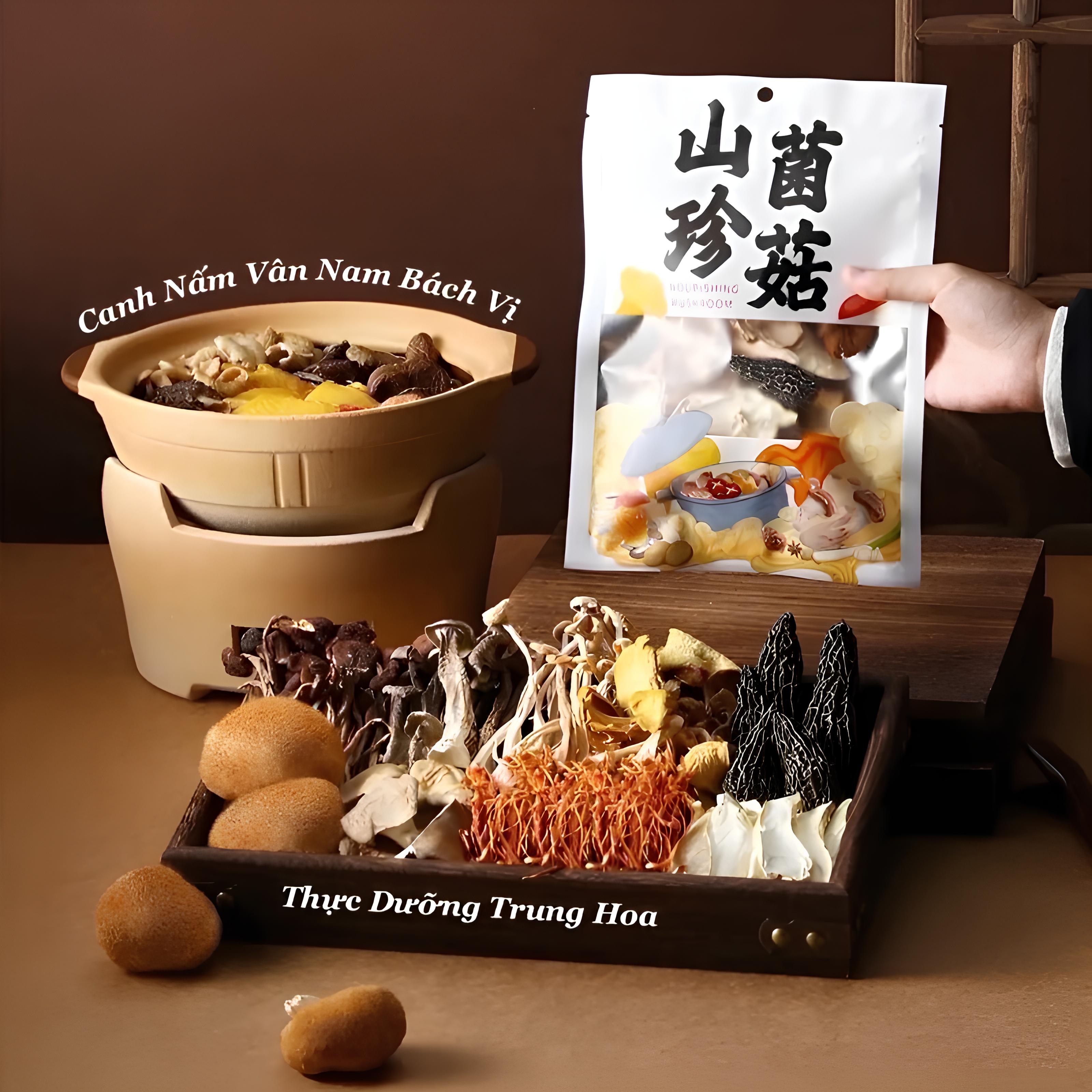 Set Canh Nấm Vân Nam Bách Vị