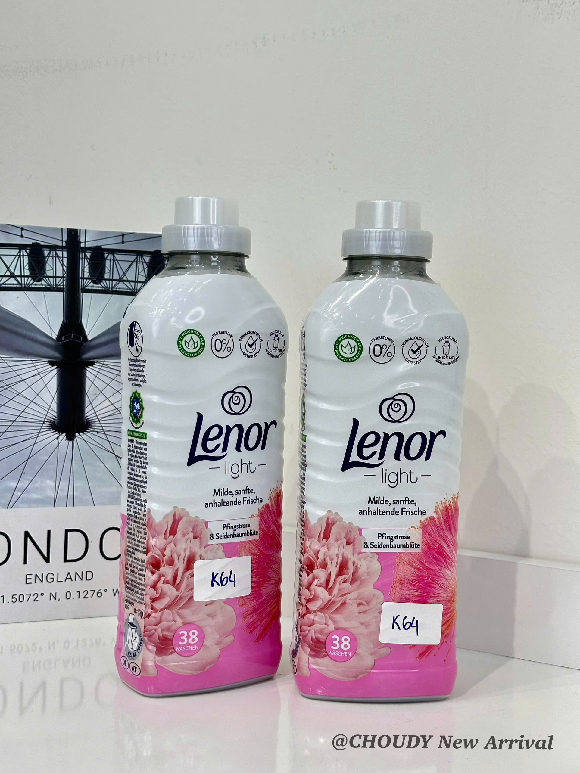 K64 NƯỚC XẢ VẢI PFINGSTROSE 950ML