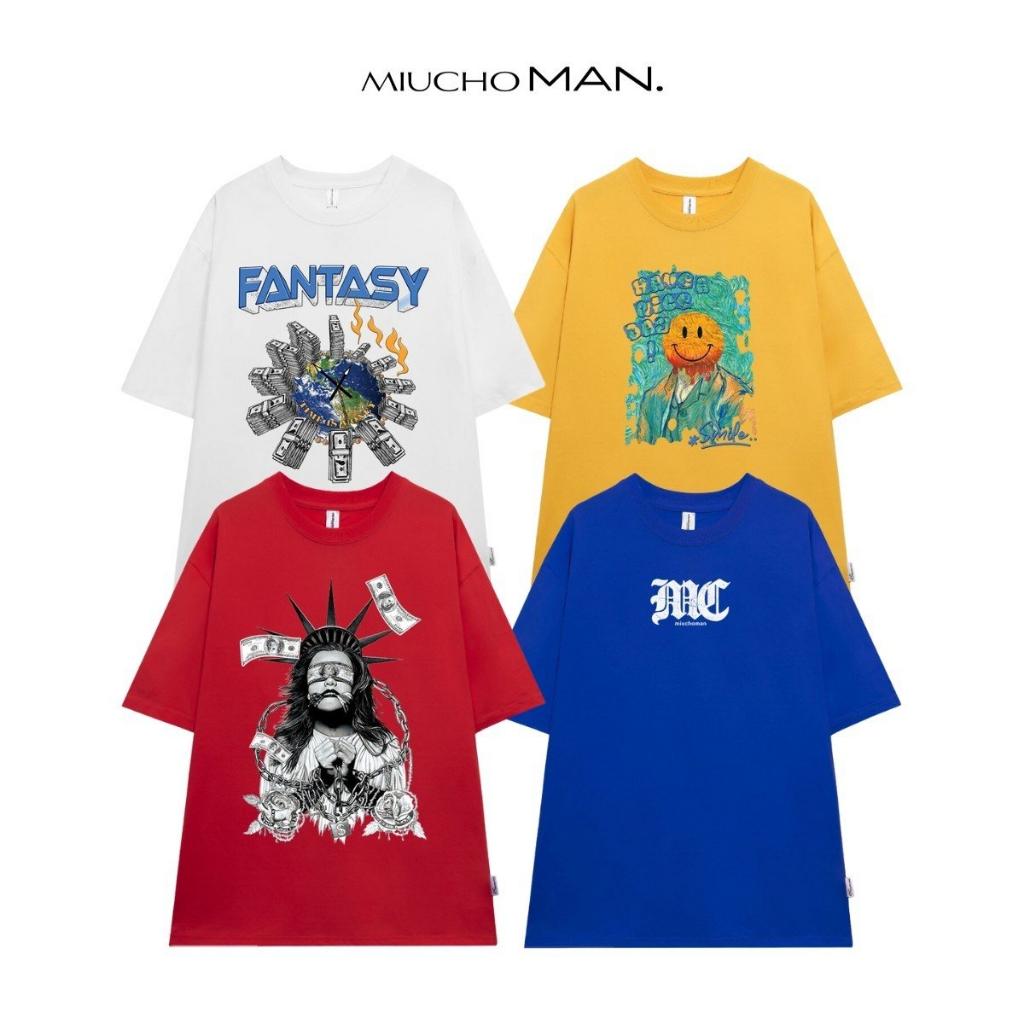 Áo tặng ngẫu nhiên QT001 Miucho cotton_thumbnail_5