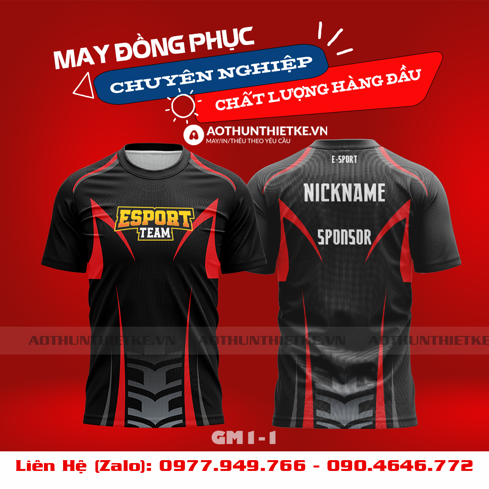 Mẫu Áo Game Thủ Esports Thiết Kế - TKGM29_thumbnail_0