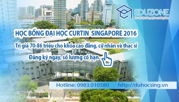 Học bổng Curtin Singapore 2016