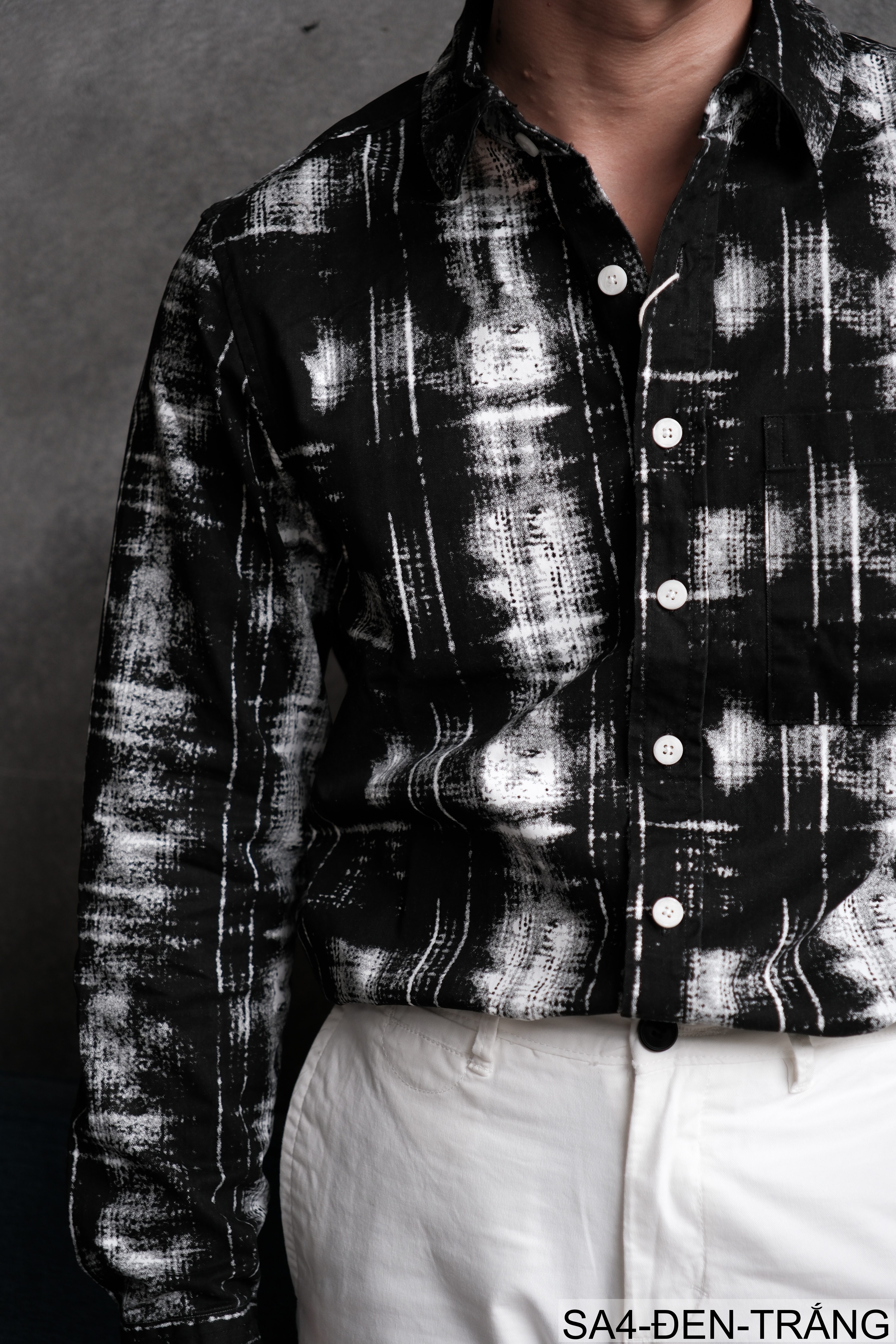 SA4 - Áo sơ mi nam dài tay phong cách Nhật, họa tiết , chất cotton mềm mại, dáng rộng thoải mái_thumbnail_13
