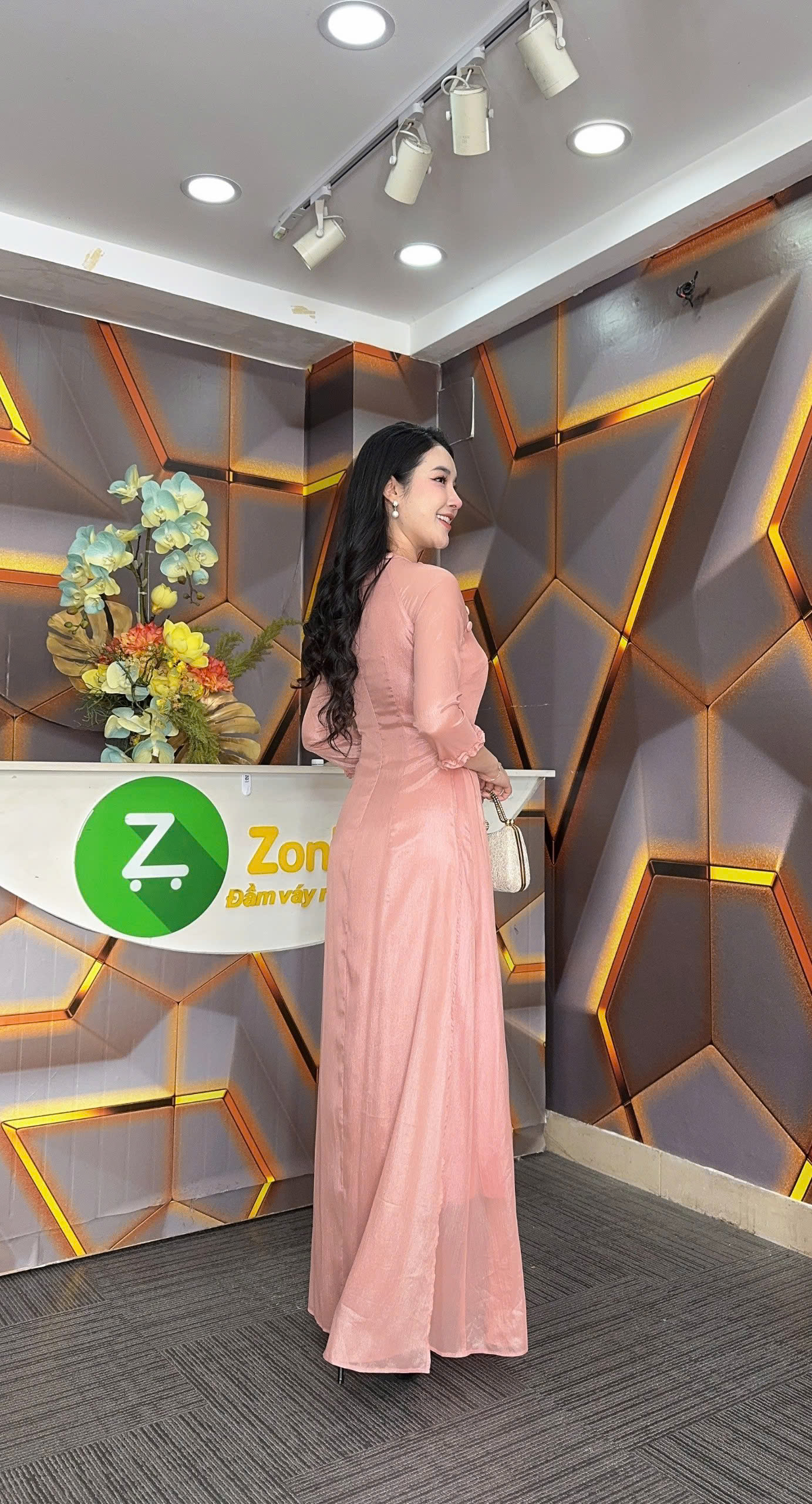 Đầm giả áo dài - Y1925 - Thương hiệu Zonbig_thumbnail_2